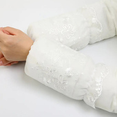 套女2025新款 女款 漂亮护袖 袖 蕾丝秋冬羽绒服精致耐脏高颜值秀套袖