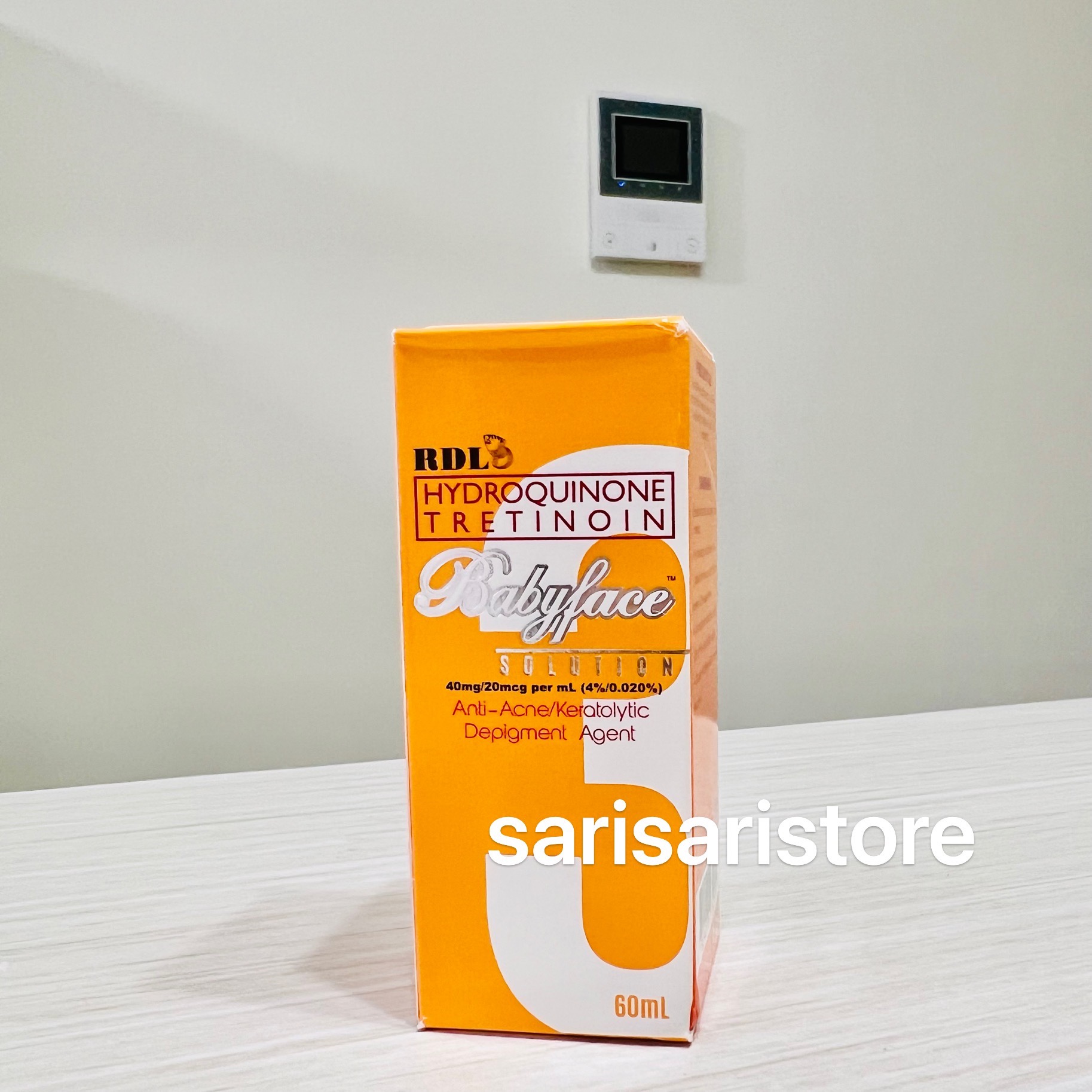 available original Philippine product RDL babyface 3#护肤