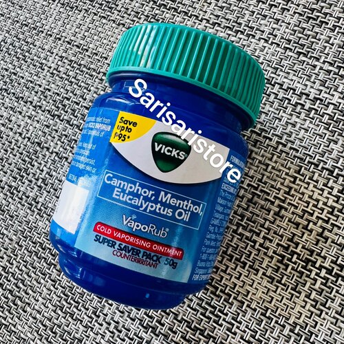 Available Philippine VicksVapoRub 50g 薄荷膏通鼻膏防蚊虫叮咬