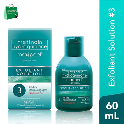 Maxipeel3号maxi-peel EXFOLIANT SOLUTION 60ml菲律宾亮白去角质