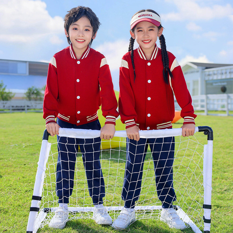 小学生校服棒球服春秋装