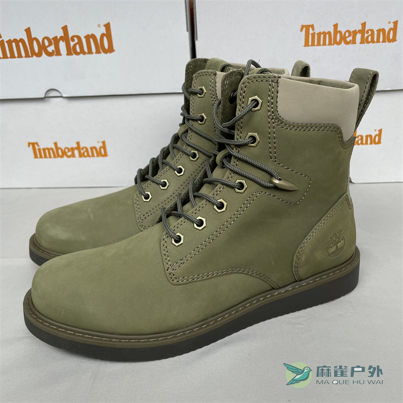 添柏岚户外保暖轻盈高帮马丁靴男