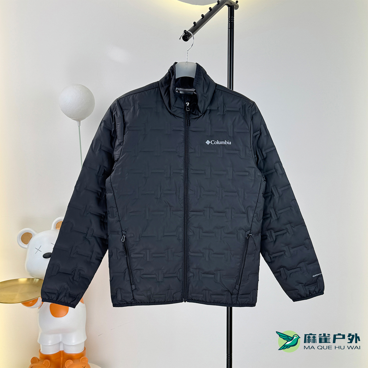 哥伦比亚户外保暖男轻薄羽绒服