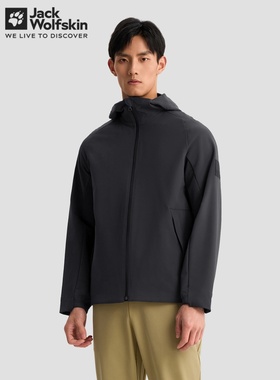 春夏季款JackWolfskin狼爪Urban Commute男士防风软壳夹克5324011