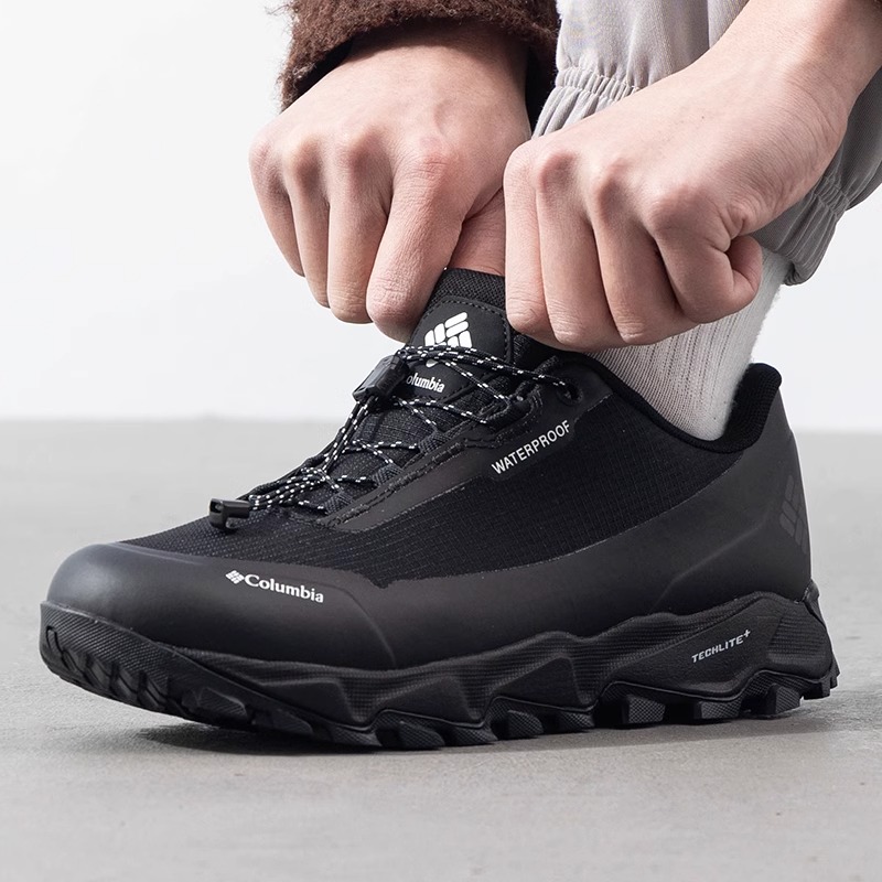 哥伦比亚户外抓地防水耐磨徒步鞋