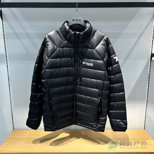 哥伦比亚男700蓬热能连帽羽绒服