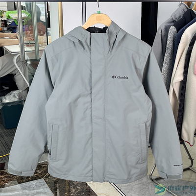 哥伦比亚户外防水男三合一冲锋衣