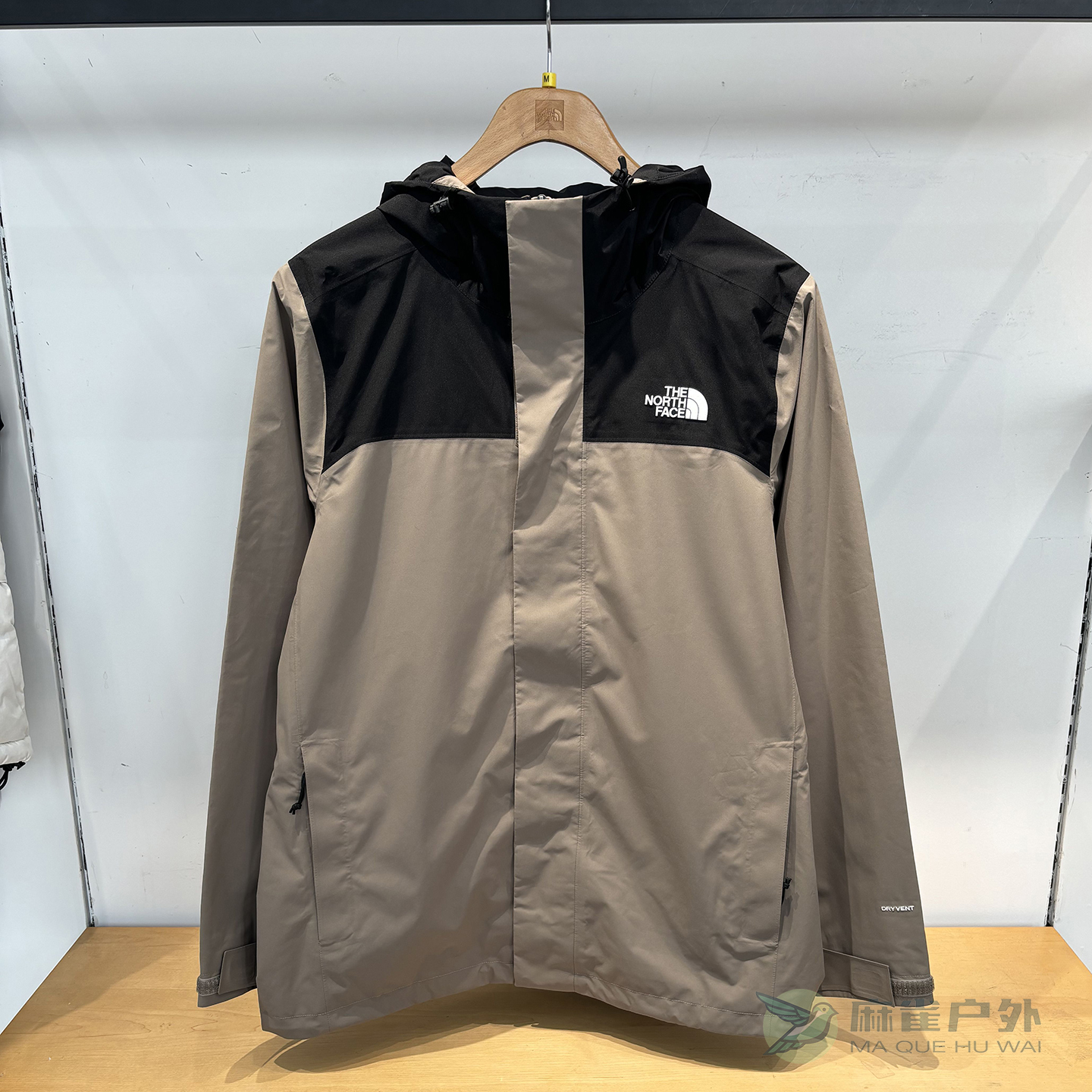 北面户外防水防风硬壳冲锋衣外套