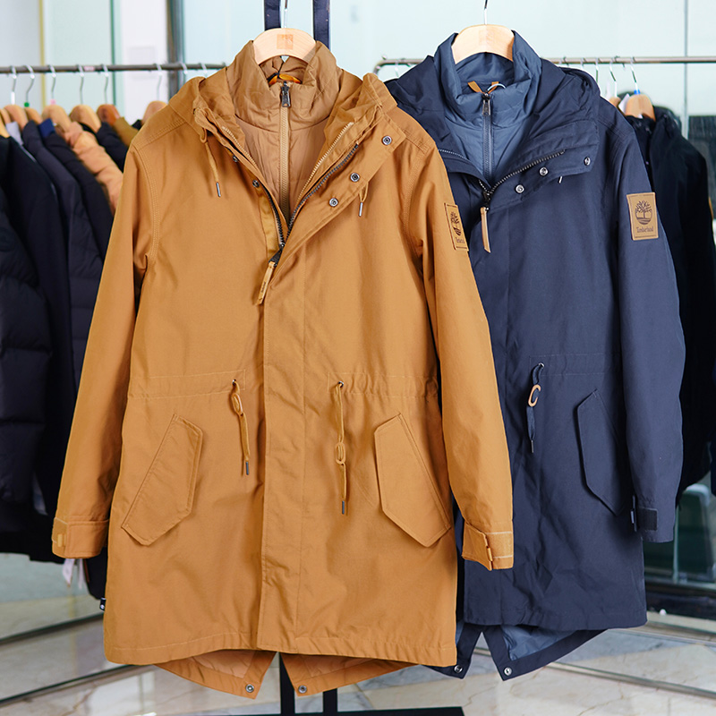 添柏岚户外保暖三合一冲锋衣男