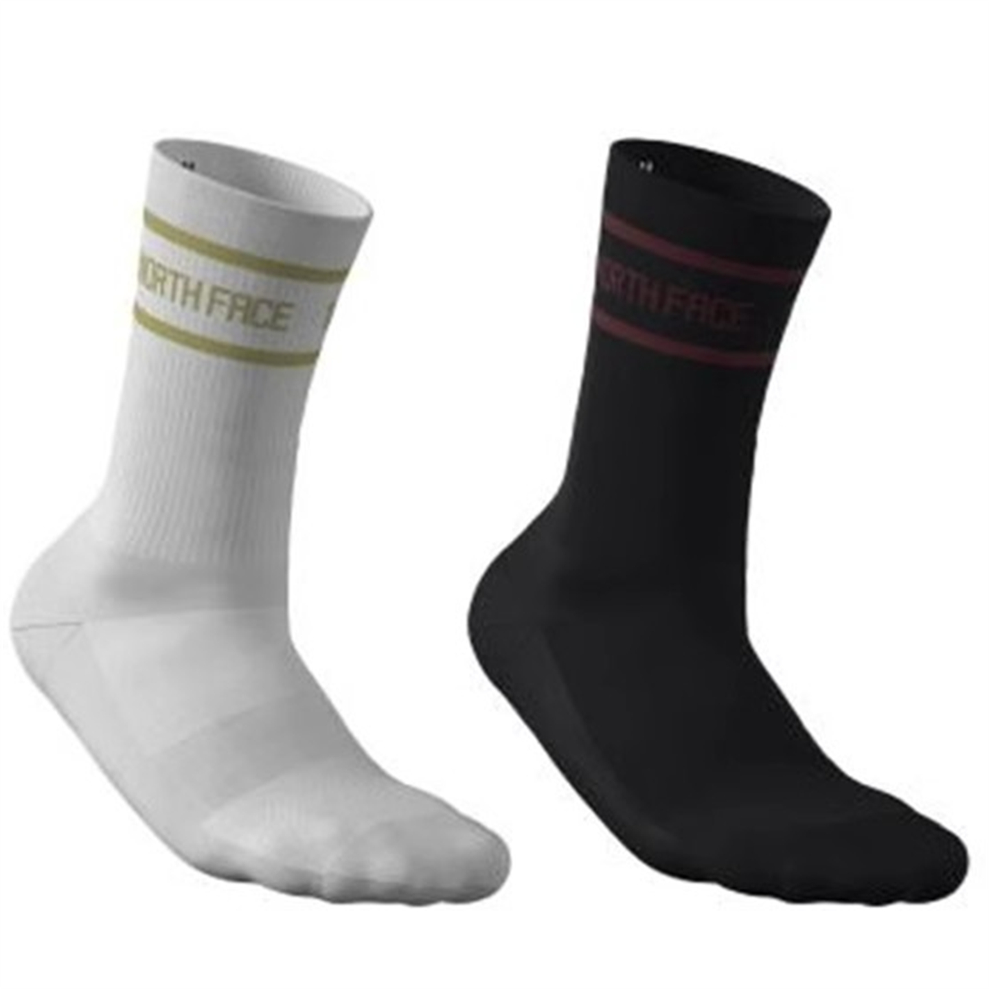 北面户外男女款长筒针织棉袜