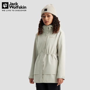 新款 JackWolfskin狼爪DAKAR女士户外休闲抓绒三合一冲锋衣A62261