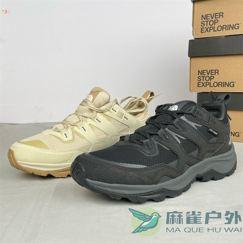 北面男子户外防水耐磨透气登山鞋
