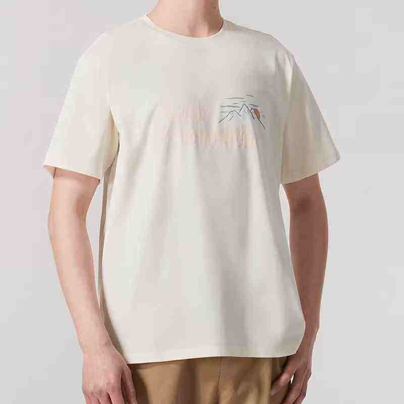 25春夏新款JackWolfskin狼爪户外男士快干透气圆领短袖T恤A63710