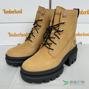 A41QK 高帮靴户外防水显高马丁靴 23秋冬新款 Timberland添柏岚女鞋