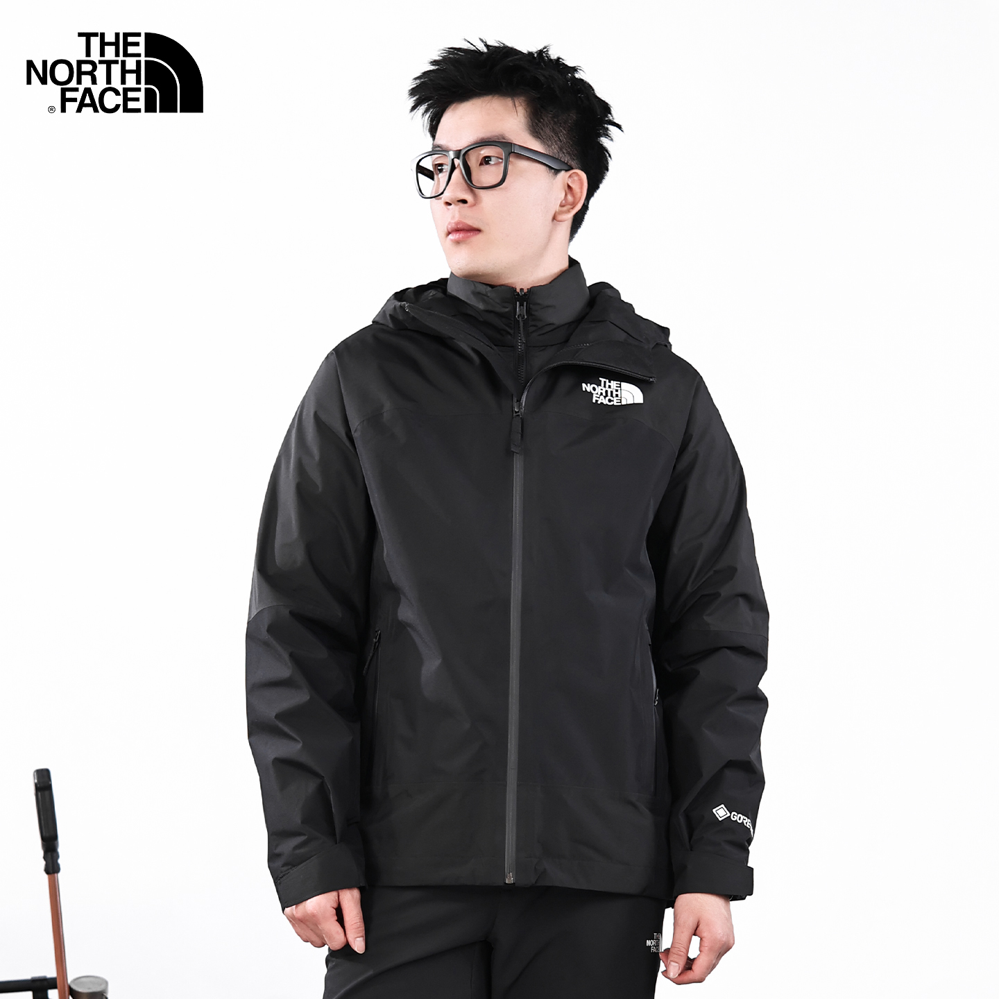 北面户外GTX防水三合一冲锋衣男
