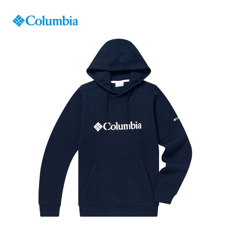哥伦比亚户外连帽休闲印花卫衣