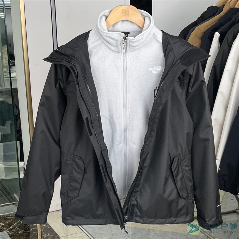 24秋冬新款TheNorthFace北面户外防水抓绒内胆三合一冲锋衣女88RY