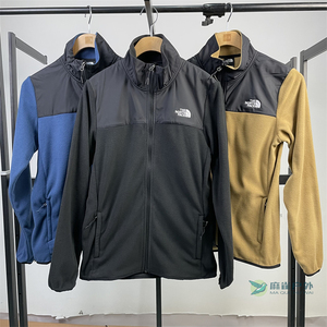 秋冬季TheNorthFace北面男士户外防风保暖抓绒衣可做内胆外套49AE