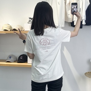 T恤 25春夏新款 TheNorthFace北面户外女纯棉印花短袖 款 8EYP 经典