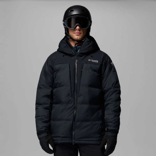 哥伦比亚户外男金点滑雪服羽绒服