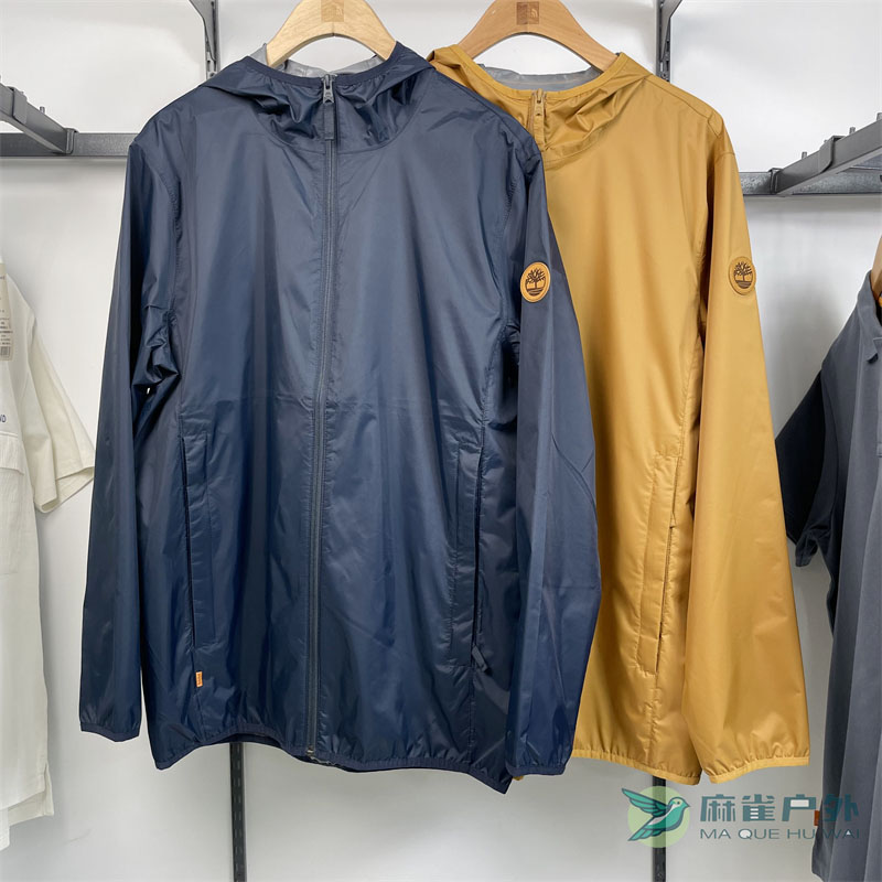 添柏岚户外休闲单层冲锋衣男士