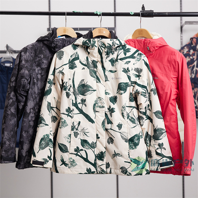 哥伦比亚抓绒内胆三合一冲锋衣女