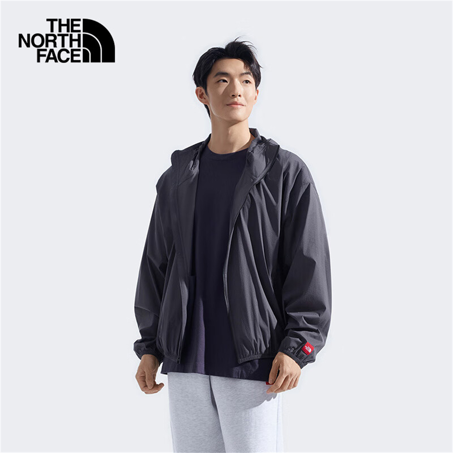 北面男户外休闲防风透气夹克外套