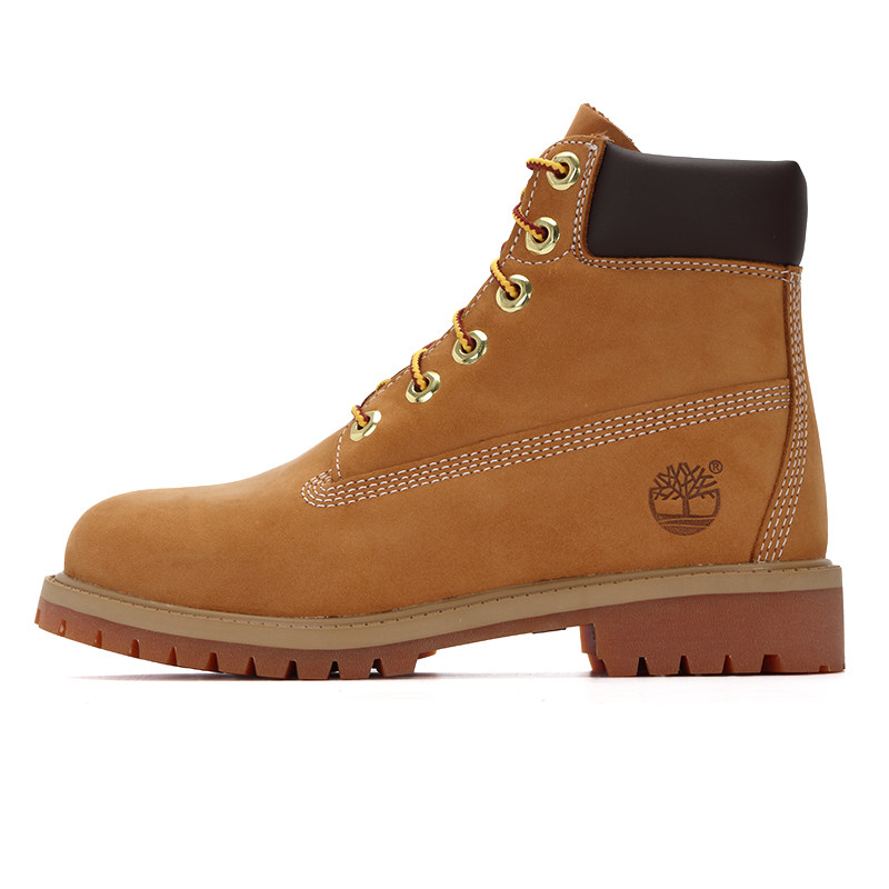 秋冬Timberland添柏岚女鞋防水真皮高帮踢不烂大黄靴马丁靴|12909