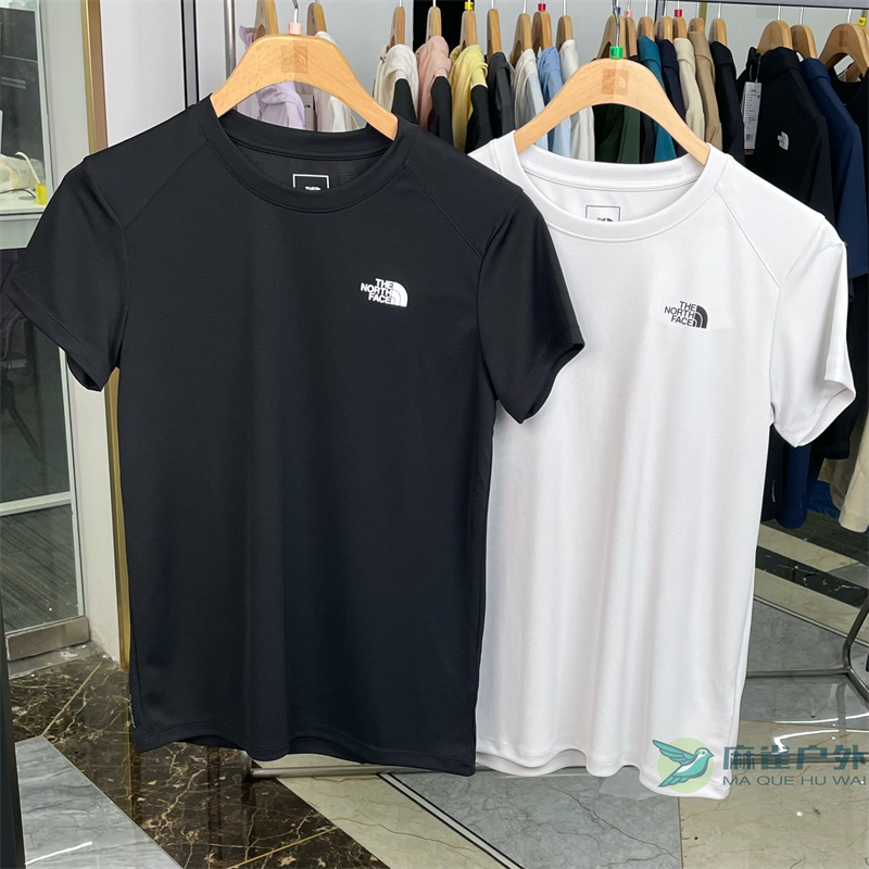 春夏季新款TheNorthFace北面户外透气休闲速干短袖T恤男女款|8AUT