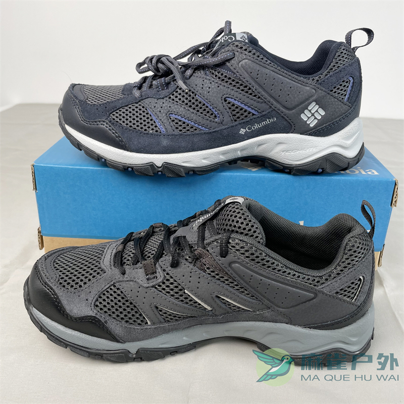哥伦比亚户外轻便登山徒步鞋男