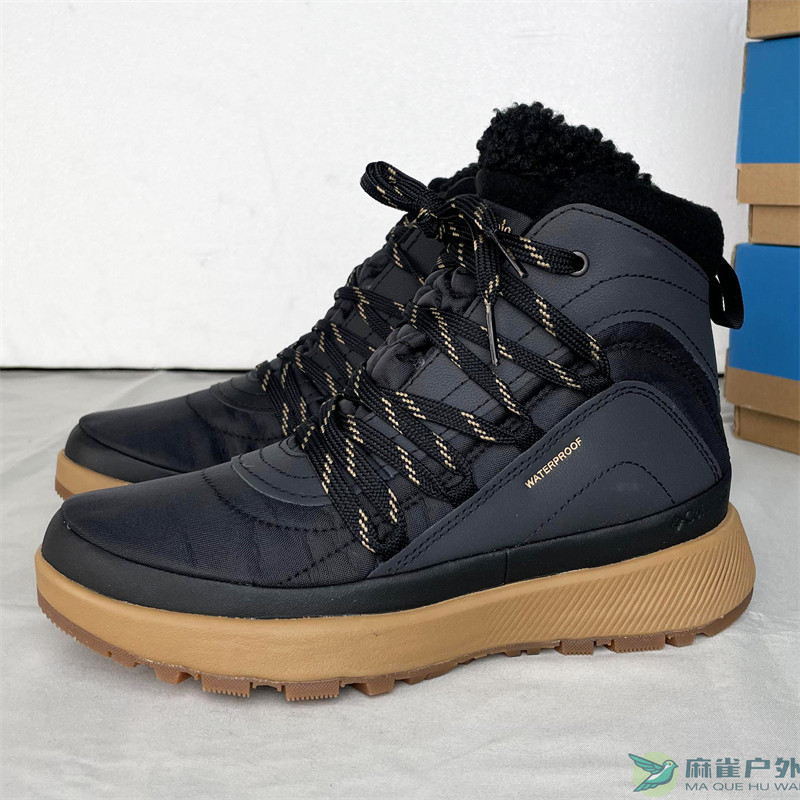 哥伦比亚户外热能保暖中帮雪地靴