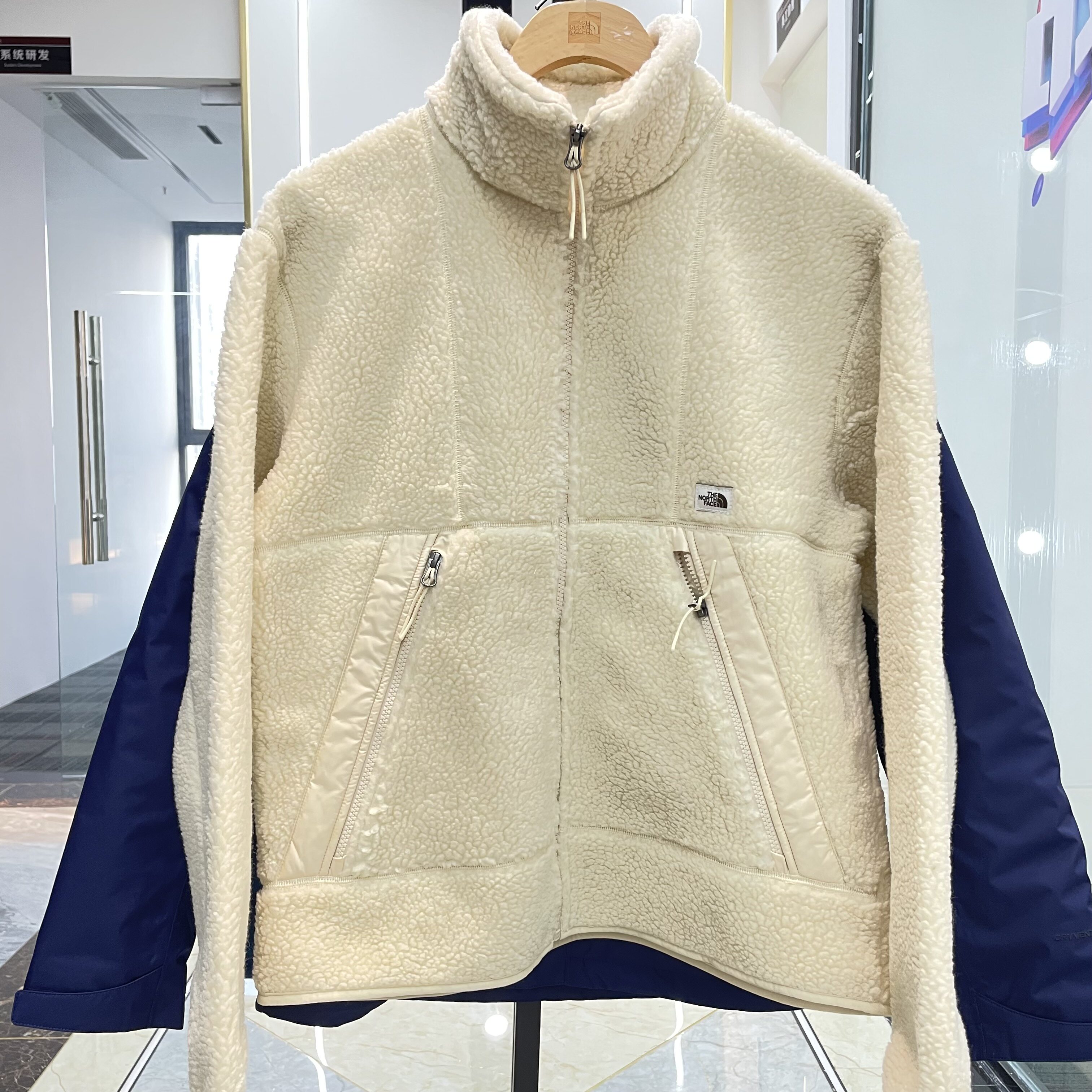 秋冬季thenorthface北面户外男女休闲羊羔绒保暖抓绒衣外套|5b37