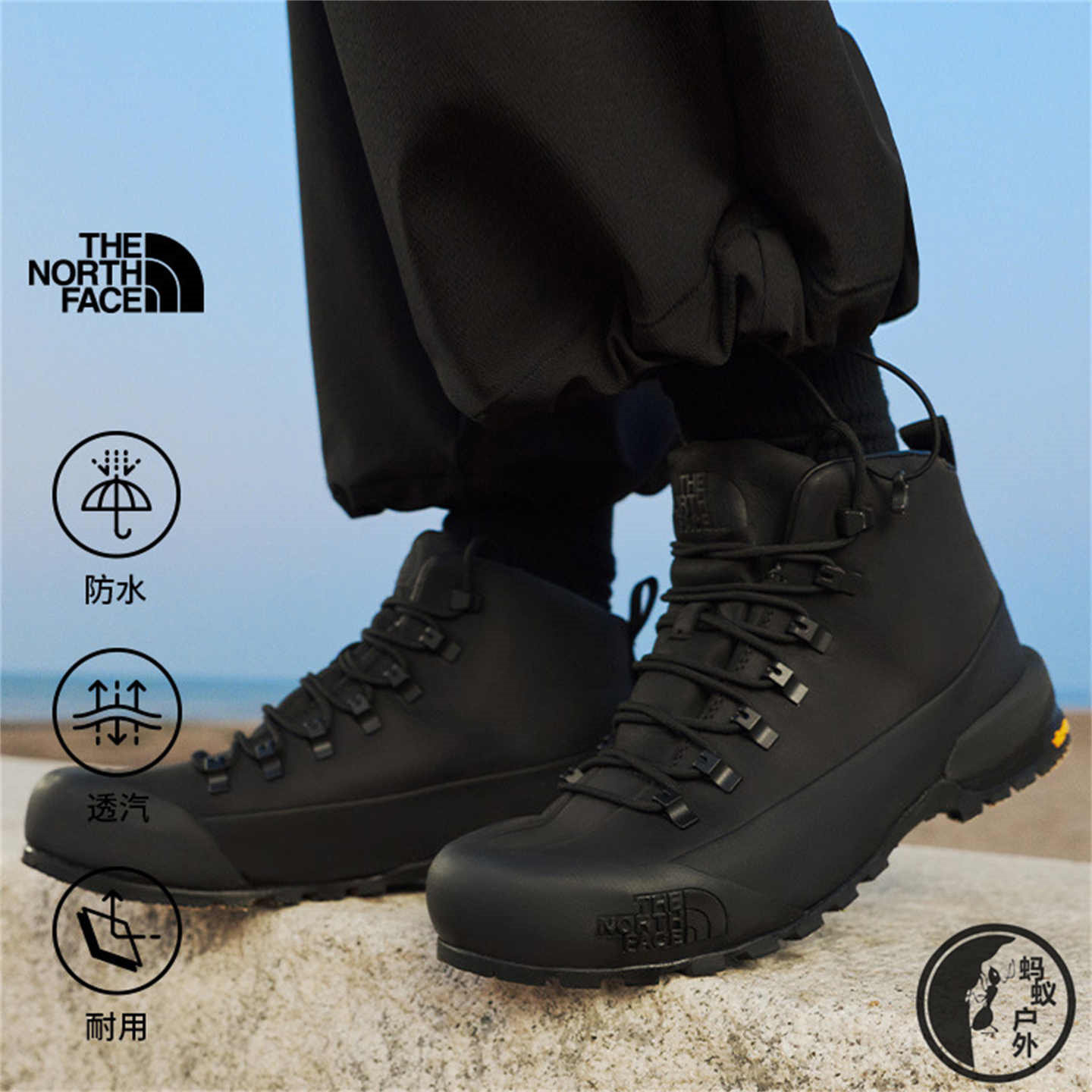 【李昀锐同款】TheNorthFace北面GTX男女款Glenclyffe徒步鞋8D94