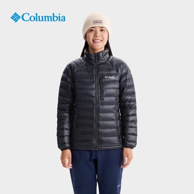哥伦比亚户外女钛金鹅绒羽绒服