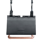 POMCH 工业风单肩斜挎包包 男女款 Hinge 原创设计极简个性