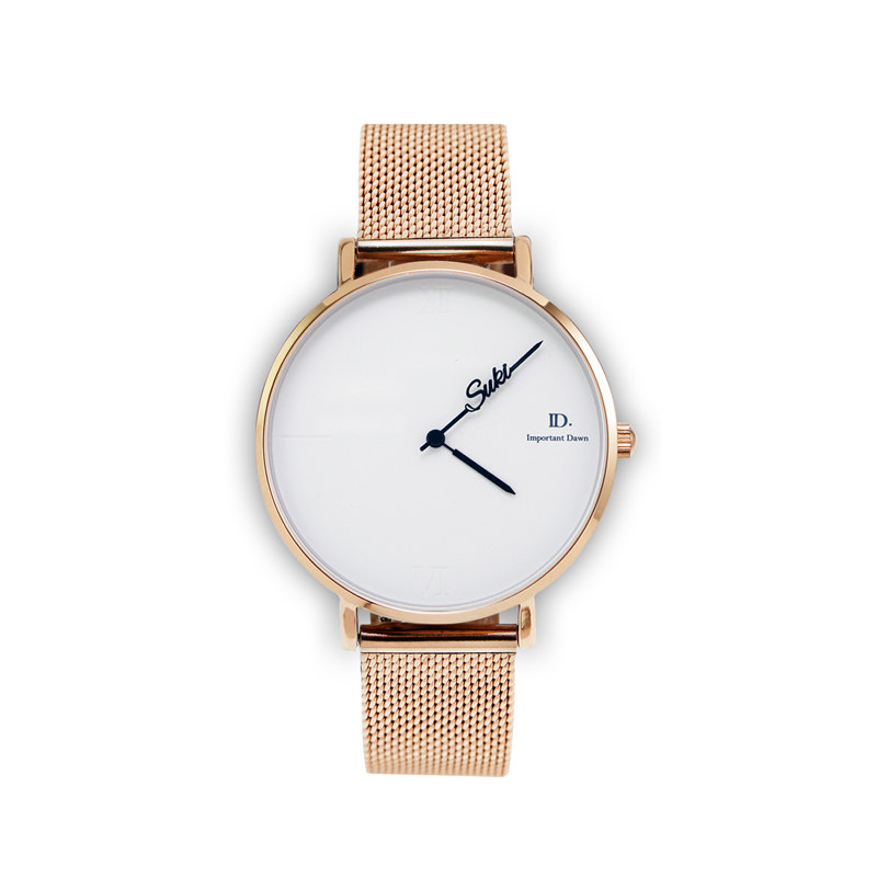 watch diy定制手表刻字图案 指针表盘定制 情侣手表罗马纹表盘