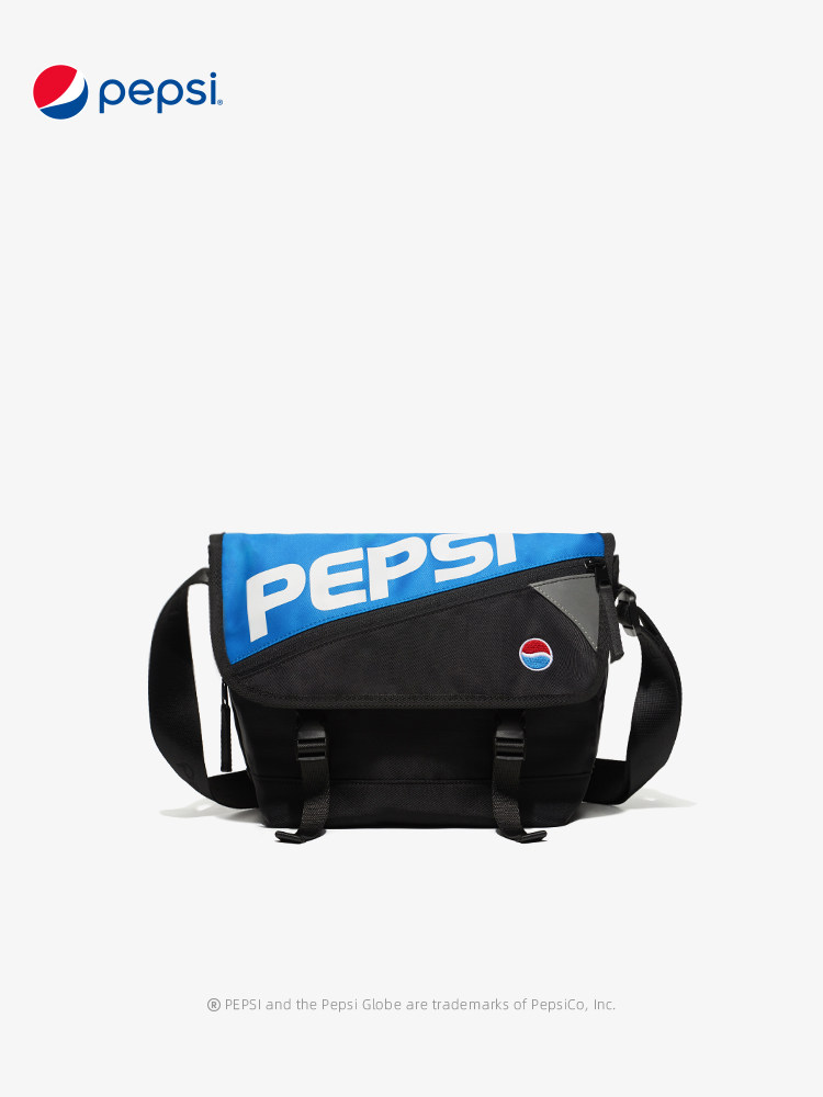 百事Pepsi包包女秋冬新款帆布单间斜挎包牛津布轻便邮差包潮