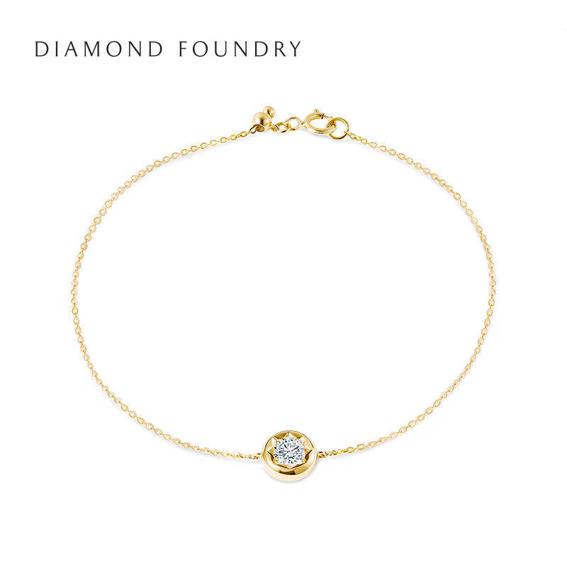 培育18k金情侣手环