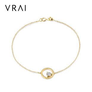 DIAMOND FOUNDRY【合成/培育】18K金 大太阳手链 培育钻石