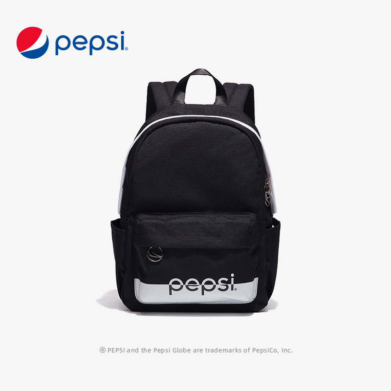 百事pepsi包包尼龙潮流双肩包
