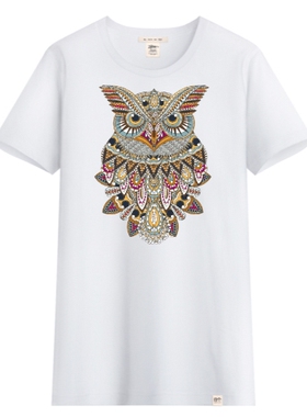 LEANCCE旗舰  新款自个系列原创设计专柜高支纯棉T恤情侣装26280