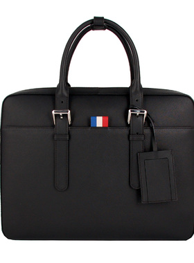 LEANCCE定制包包私人订制定做皮料logo颜色手提公文电脑包16069