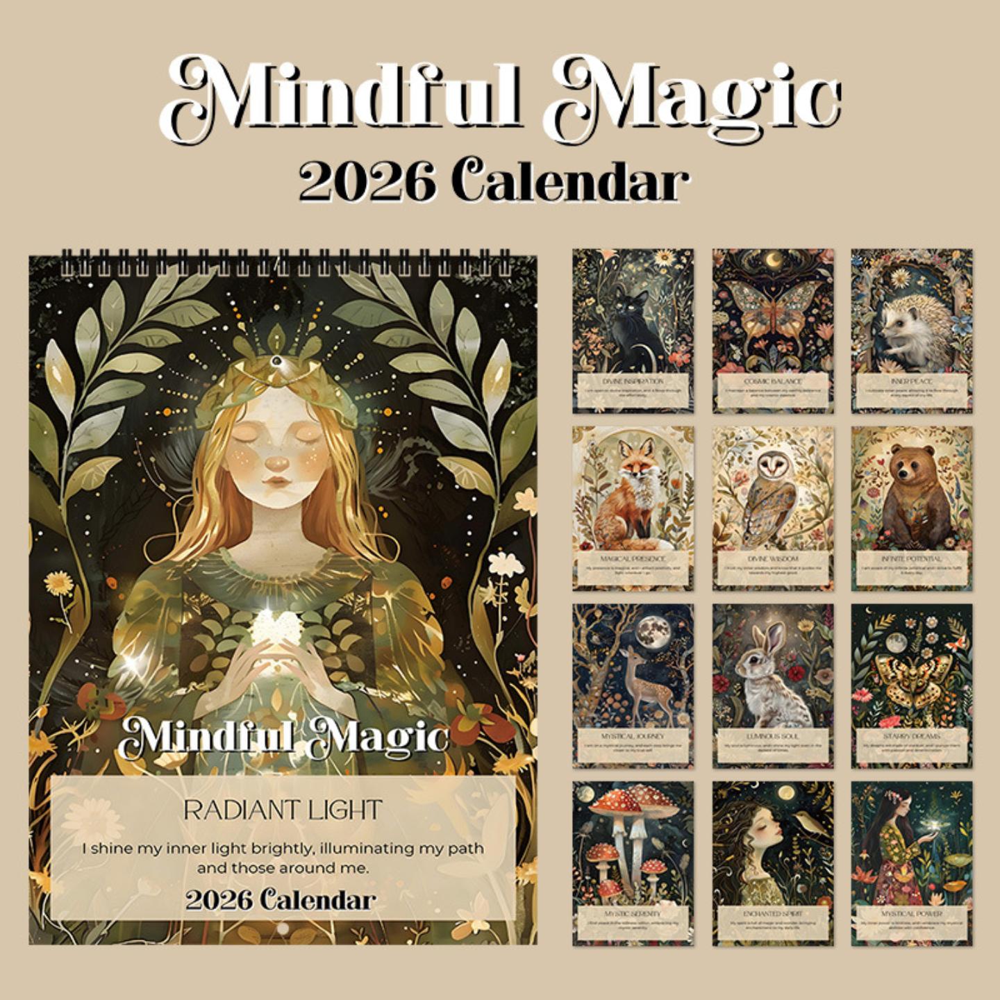新品MindfulMagic2026Calendar