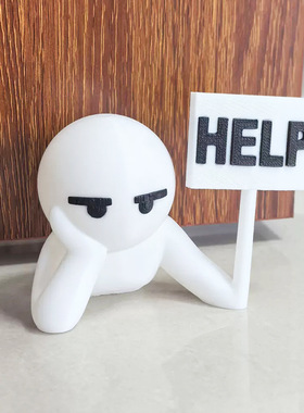 跨境Villain Doorstop小人门挡装饰3D打印创意人偶门挡家居装饰