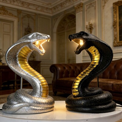 跨境新品 Pterosaur night light LED 床头书桌树脂摆件台灯装饰