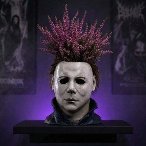 跨境万圣节主题Horror Flower Pots恐怖花盆树脂工艺品家居装饰品