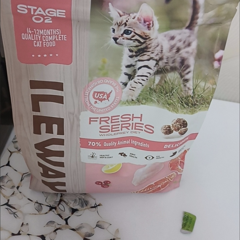 iLeway幼猫猫粮1到4到12个月奶糕全价通用猫咪主粮