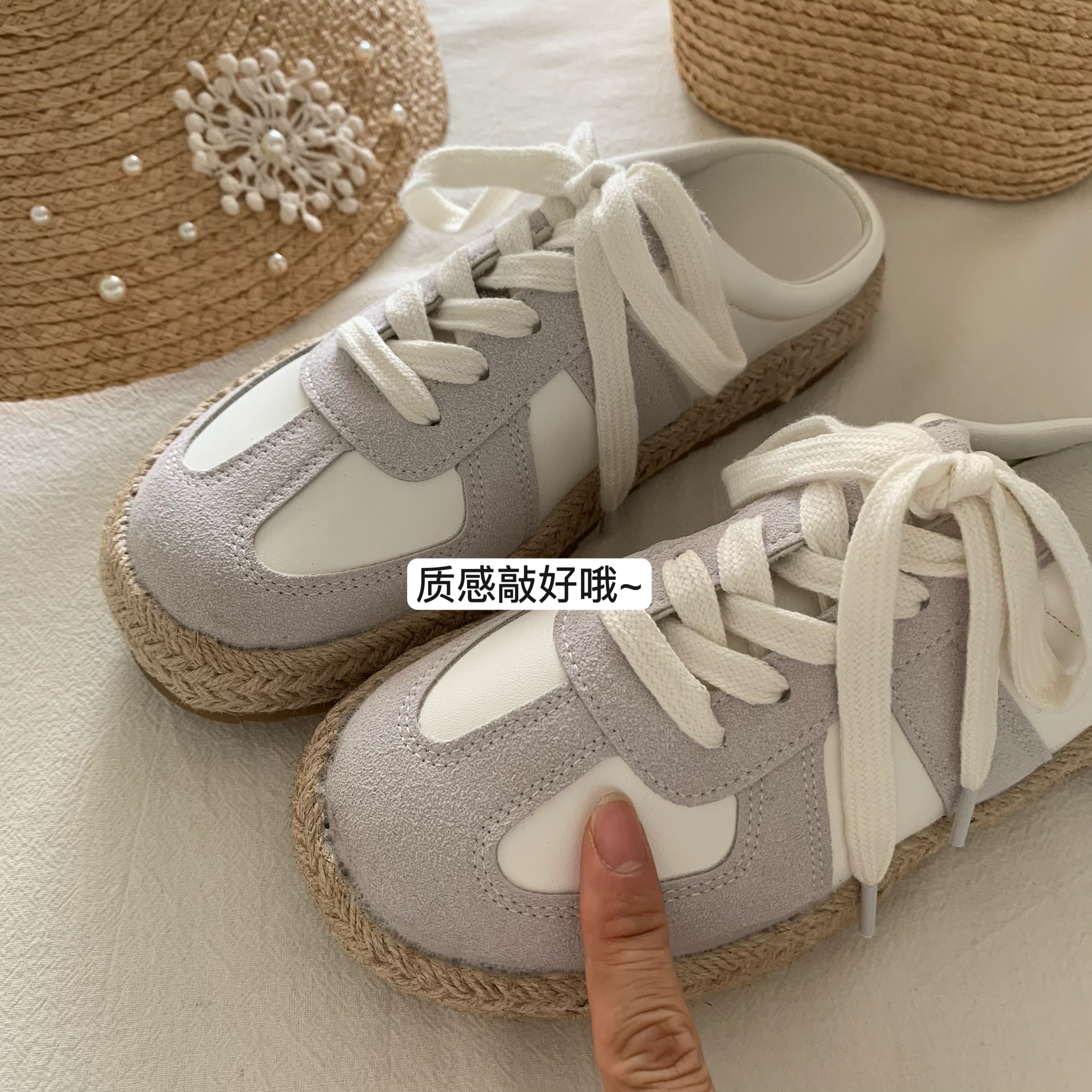 韩版ins女外穿夏季厚底包头拖