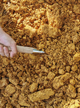 黄土高山黄红土种植土养花土园土宠物养殖土爬虫土养龟土泥巴黄土