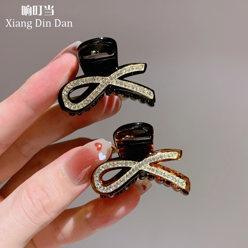 抓夹水钻日韩前额碎发公主头抓夹